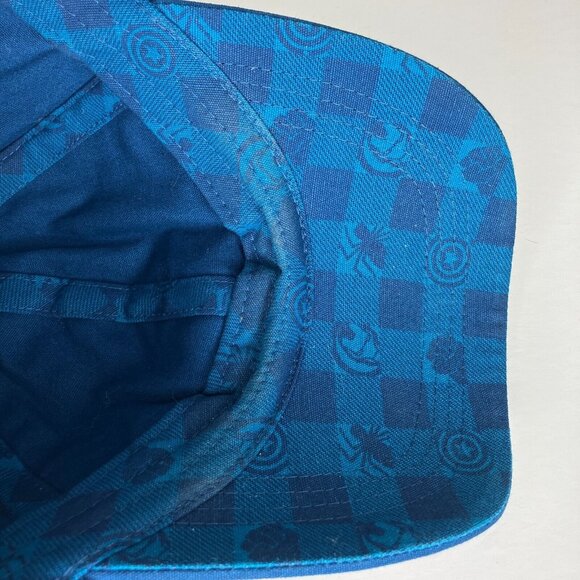 Marvel Blue Adult Adjustable Hat - Picture 6 of 10